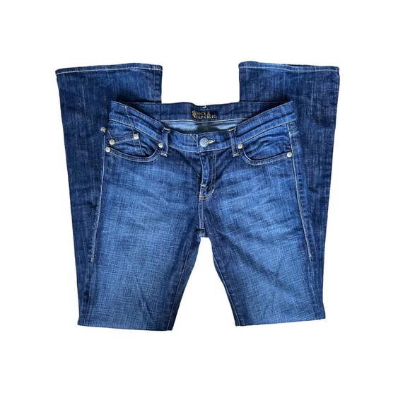 rock and republic flare low-rise jeans - Picture 2 of 4